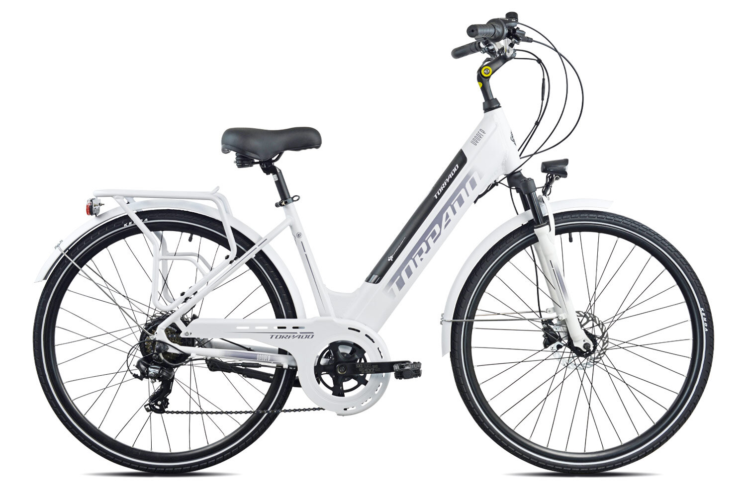 Elektriskais velosipēds Torpado Venere T268A, balts cena un informācija | Elektrovelosipēdi | 220.lv