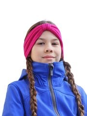 Huppa meiteņu galvas lente NELA, fuksiju krāsa цена и информация | Шапки, перчатки, шарфы для девочек | 220.lv