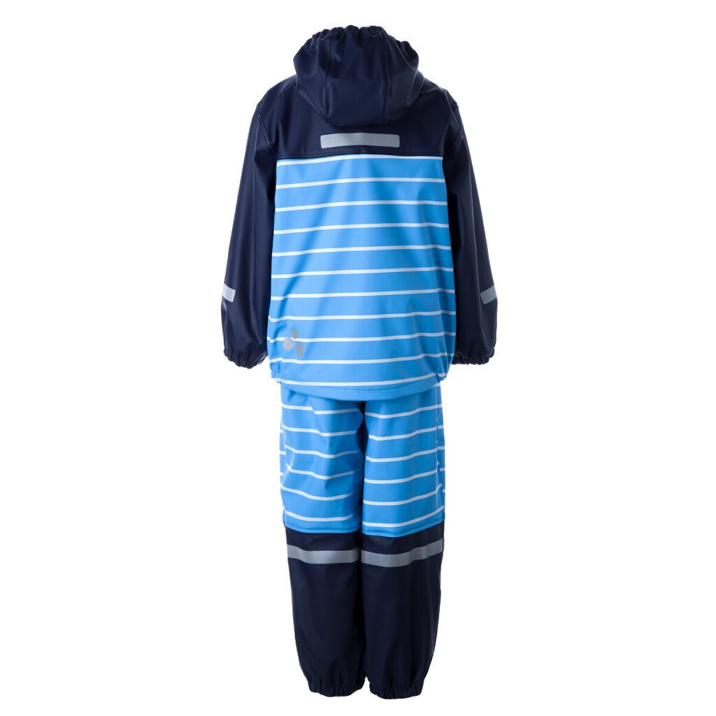 Huppa bērnu lietus komplekts Jooni, zils-tumši zils cena un informācija | Lietus apģērbs bērniem | 220.lv