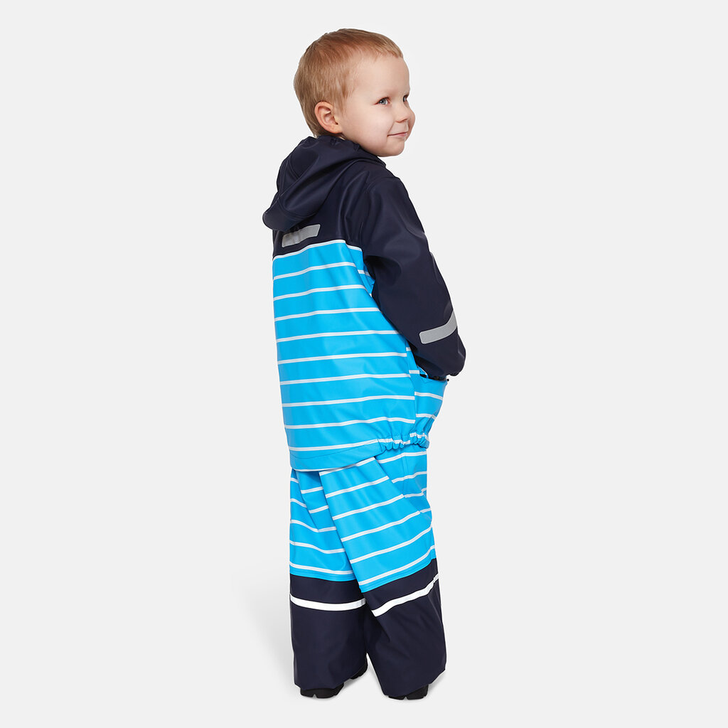 Huppa bērnu lietus komplekts Jooni, zils-tumši zils цена и информация | Lietus apģērbs bērniem | 220.lv