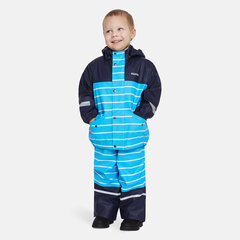 Huppa bērnu lietus komplekts Jooni, zils-tumši zils цена и информация | Непромокаемая одежда для детей | 220.lv