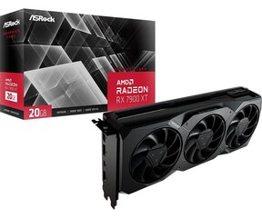 ASRock AMD Radeon RX 7900 XT Triple Fan 20GB cena un informācija | Videokartes (GPU) | 220.lv