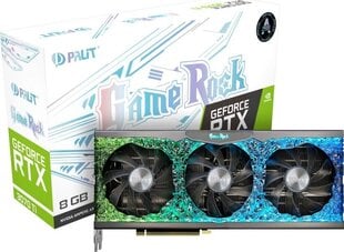 Palit GeForce RTX 3070 Ti GameRock (LHR) цена и информация | Видеокарты (GPU) | 220.lv