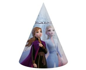 Праздничный колпак «Frozen 2», 8 шт, 91134 цена и информация | Праздничные декорации | 220.lv