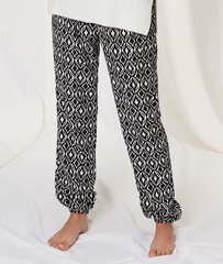 Zabaione женские брюки MARY PD*2211, черный/белый 4063942763309 цена и информация | Женские брюки | 220.lv
