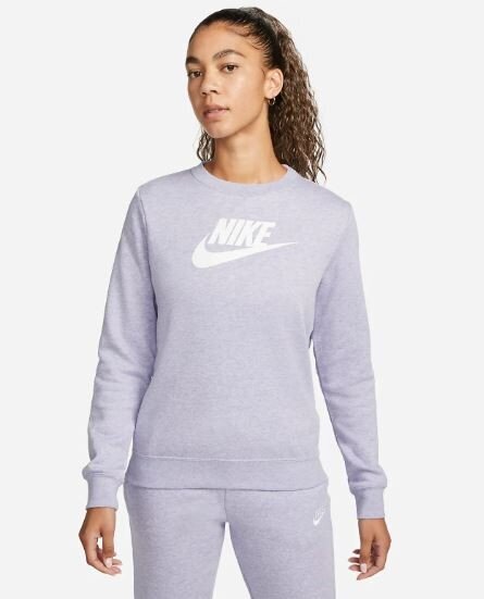 Nike sieviešu sporta jaka Club DQ5832*063, gaiši pelēks 196149303000 cena un informācija | Jakas sievietēm | 220.lv