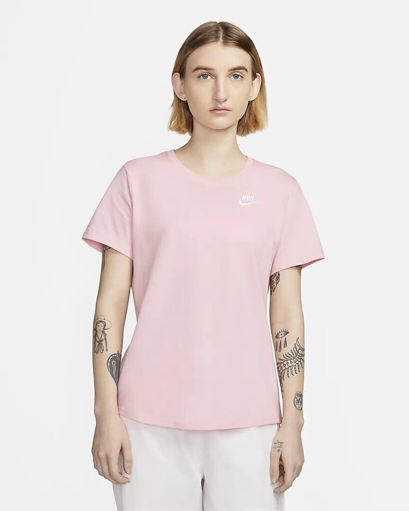 Nike sieviešu t-krekls DX7902*690, gaiši rozā 196153999367 цена и информация | T-krekli sievietēm | 220.lv