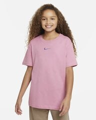 Nike bērnu T-krekls DA6918*698, rozā 196153977853 цена и информация | Рубашки для девочек | 220.lv