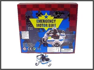 Rotaļlietu policijas motocikls cena un informācija | Rotaļlietas zēniem | 220.lv