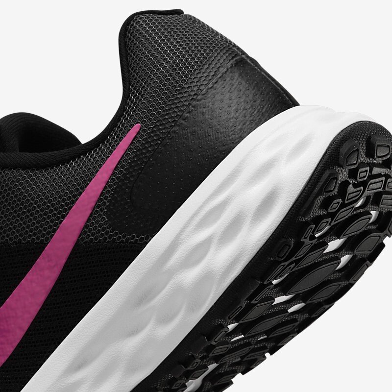 Nike čības sievietēm Revolution 6 Next DC3729 002, melni rozā cena un informācija | Sporta apavi sievietēm | 220.lv