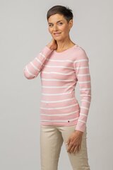 Maglia женский джемпер 82282 02, розовый/белый 82282*02-XL цена и информация | Женские кофты | 220.lv