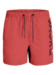 Jack & Jones детские шорты для плавания 12226262*01, коралловый 5715323758341 цена и информация | Плавки для мальчиков | 220.lv