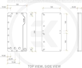 EK Water Blocks 3831109819739 цена и информация | Водяное охлаждение - аксессуары | 220.lv