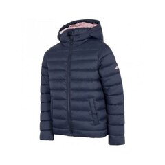 Bērnu sporta jaka 4F EVERYDAY COLLECTION HJZ22 4F JKUDP001 Tumši zila цена и информация | Куртки, пальто для девочек | 220.lv