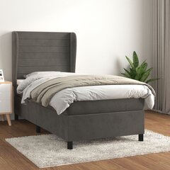 Трехместный тканевый диван, темно-серый цена и информация | Кровати | 220.lv