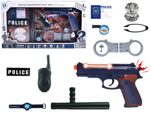 Policista komplekts bērniem cena un informācija | Attīstošās rotaļlietas | 220.lv