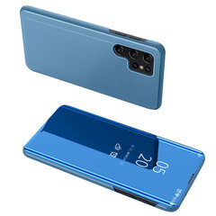 Clear View paredzēts Samsung Galaxy S23 Ultra, zils цена и информация | Чехлы для телефонов | 220.lv