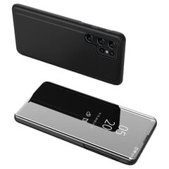 Clear View paredzēts Samsung Galaxy S23 Ultra, melns cena un informācija | Telefonu vāciņi, maciņi | 220.lv