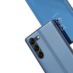 Clear View piemērots Samsung Galaxy S23, zils цена и информация | Чехлы для телефонов | 220.lv