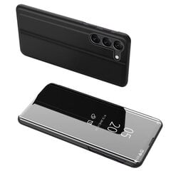 Clear View piemērots Samsung Galaxy S23, melns cena un informācija | Telefonu vāciņi, maciņi | 220.lv