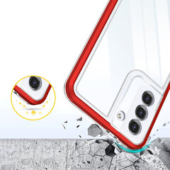 Clear 3in1 предназначен для Samsung Galaxy S23, красный цвет цена и информация | Чехлы для телефонов | 220.lv