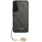 Original GUESS - 4G Charms Collection - Samsung Galaxy S23 , pelēks cena un informācija | Telefonu vāciņi, maciņi | 220.lv