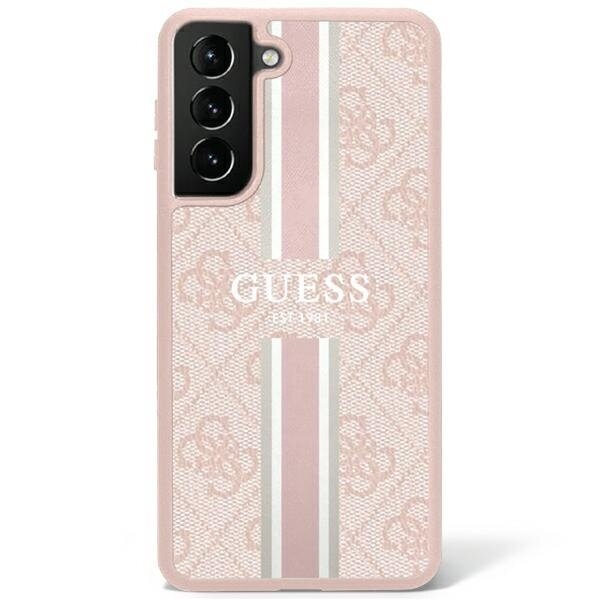 Original GUESS - 4G Printed Stripe - Samsung Galaxy S23 Ultra , rozā cena un informācija | Telefonu vāciņi, maciņi | 220.lv