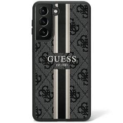 Original GUESS - 4G Printed Stripe -Samsung Galaxy S23 , melns цена и информация | Чехлы для телефонов | 220.lv