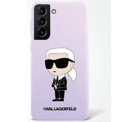 Original KARL LAGERFELD Silicone Ikonik - Samsung Galaxy S23 Ultra , violets цена и информация | Чехлы для телефонов | 220.lv