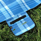 Piknika paklājiņš SMJ Camp Blue 200 cm X 200 cm цена и информация | Vingrošanas riņķi un nūjas | 220.lv