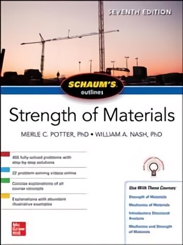 Schaum's Outline of Strength of Materials, Seventh Edition 7th edition цена и информация | Izglītojošas grāmatas | 220.lv