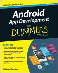 Android App Development For Dummies 3e 3rd Edition cena un informācija | Ekonomikas grāmatas | 220.lv