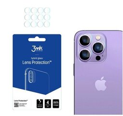 3MK kameras aizsargs Apple iPhone 14 Pro/14 Pro Max cena un informācija | Ekrāna aizsargstikli | 220.lv