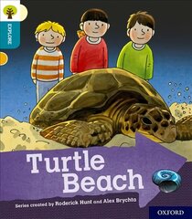 Oxford Reading Tree Explore with Biff, Chip and Kipper: Oxford Level 9: Turtle Beach cena un informācija | Grāmatas pusaudžiem un jauniešiem | 220.lv