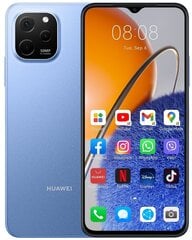 Huawei nova Y61 4/64GB 51097HLG Sapphire Blue cena un informācija | Mobilie telefoni | 220.lv