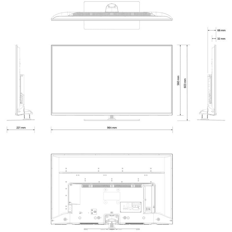 Nokia QLED Android TV (2023) QN55GV315ISW cena un informācija | Televizori | 220.lv