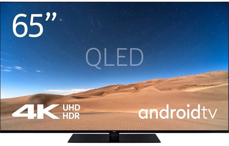 Nokia 65" 4K QLED UHD Android Smart TV (2023) QN65GV315ISW cena un informācija | Televizori | 220.lv