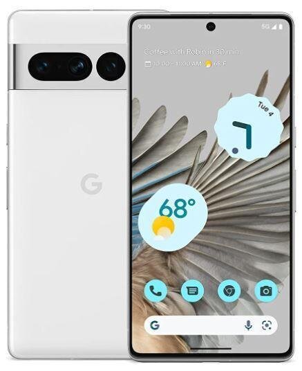 Google Pixel 7 Pro 5G Dual SIM 12/256GB Snow White (GA03466-GB) cena un informācija | Mobilie telefoni | 220.lv