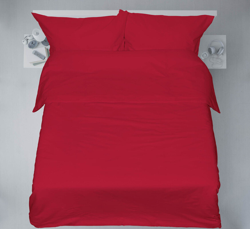 Koodi gultas veļas komplekts Chinese Red, 150x210, 2 daļas cena un informācija | Gultas veļas komplekti | 220.lv