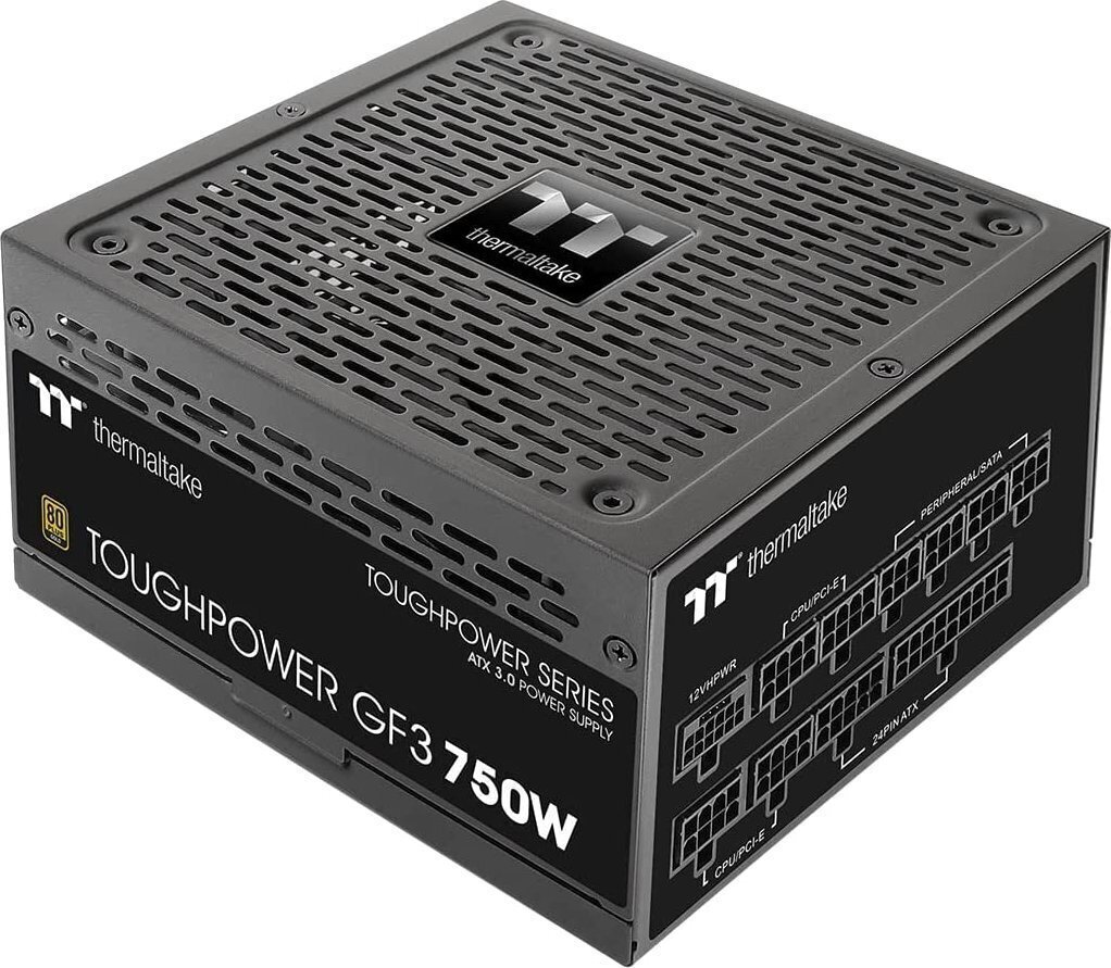 Thermaltake Toughpower GF3, 750W, 80 Plus Gold cena un informācija | Barošanas bloki (PSU) | 220.lv