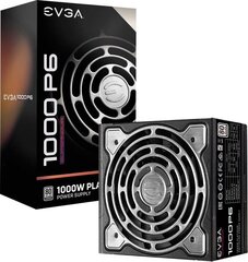 EVGA SuperNOVA 1000 P6, 1000W, 80 Plus Platinum cena un informācija | Barošanas bloki (PSU) | 220.lv