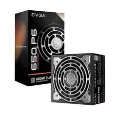 EVGA SuperNOVA 650 P6, 650W, 80 Plus Platinum cena un informācija | Barošanas bloki (PSU) | 220.lv