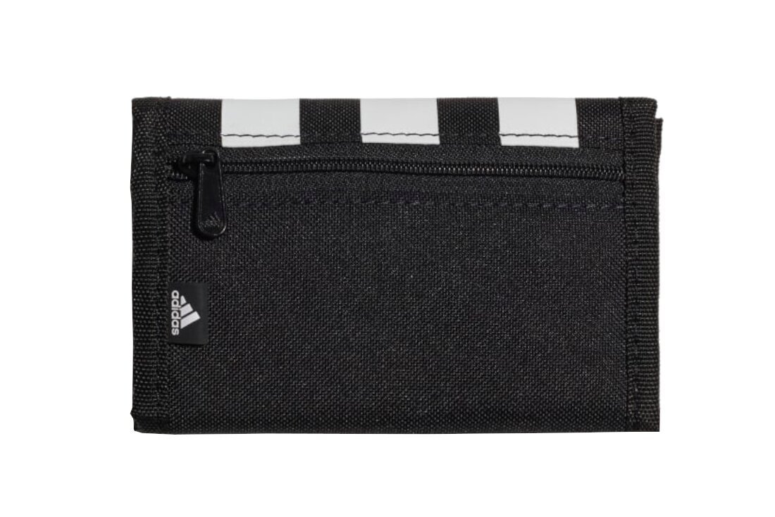 Maks vīriešiem Adidas Essentials 3-Stripes GN2037, melns cena un informācija | Sieviešu maki, karšu maki | 220.lv