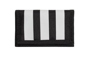 Maks vīriešiem Adidas Essentials 3-Stripes GN2037, melns цена и информация | Женские кошельки, держатели для карточек | 220.lv