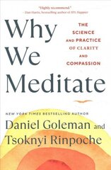 Why We Meditate: The Science and Practice of Clarity and Compassion cena un informācija | Pašpalīdzības grāmatas | 220.lv