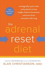 Adrenal Reset Diet: Strategically Cycle Carbs and Proteins to Lose Weight, Balance Hormones, and Move from Stressed to Thriving cena un informācija | Pavārgrāmatas | 220.lv