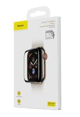 Baseus Защитная пленка 0.2mm на полный экран для Apple Watch 38mm с Черной рамочкой цена и информация | Аксессуары для смарт-часов и браслетов | 220.lv