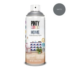 Ūdens bāzes matēta aerosola krāsa Thundercloud Grey HOME PintyPlus 400ml cena un informācija | Krāsas | 220.lv