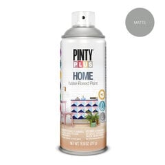 Ūdens bāzes matēta aerosola krāsa Rainy Grey HOME PintyPlus 400ml cena un informācija | Krāsas | 220.lv