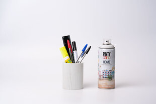 Ūdens bāzes matēta aerosola krāsa Neutral White HOME PintyPlus 400ml cena un informācija | Krāsas | 220.lv